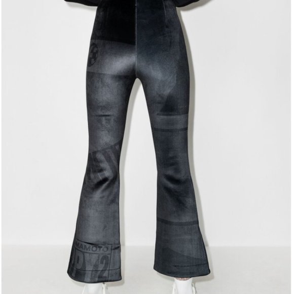 Y3 YOHJI YAMAMOTO VELVET EFFECT PANTS - SOLD OUT! - - Picture 2 of 13